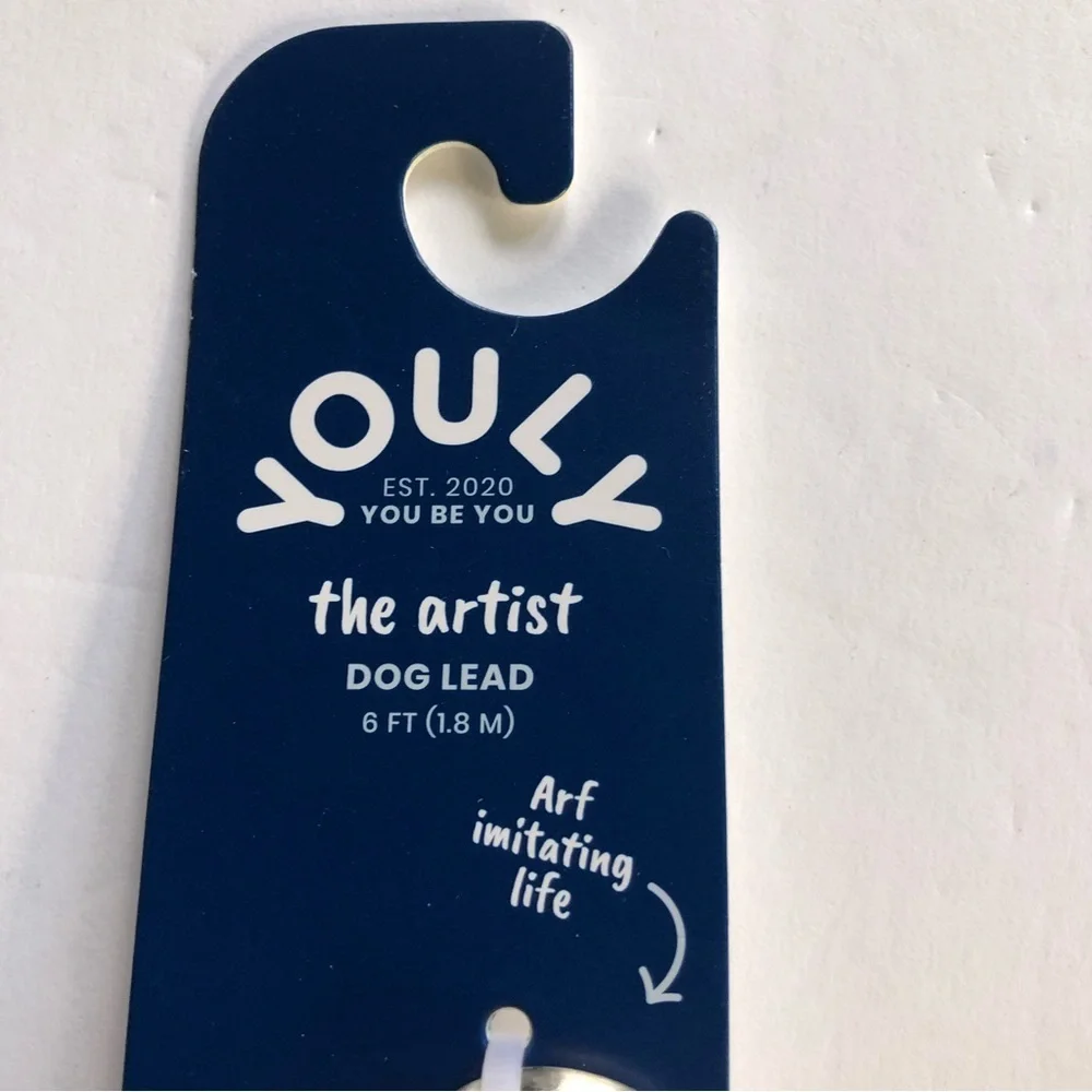 NWT The artist brush stroke leash 6ft